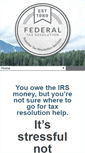 Mobile Screenshot of federaltaxresolution.com